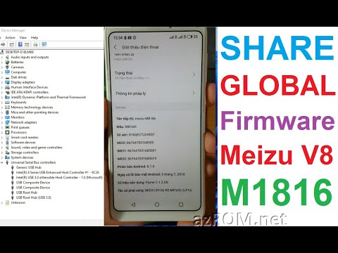 Chia Sẽ ROM Quốc Tế Meizu V8 (M1816) Global Firmware
