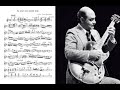 Joe Pass - In Your Own Sweet Way Transcription