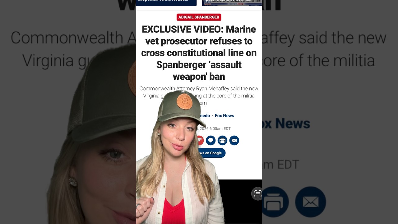 Prosecutor REFUSES Do WHAT With Spanberger’s Gun Ban?!? #2ndamendment #shortsfeed #shortsvideo