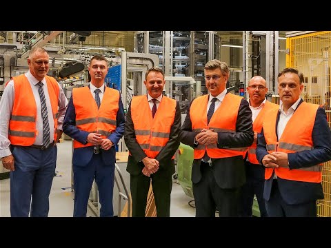 Premijer Plenković u posjeti tvornici BAT