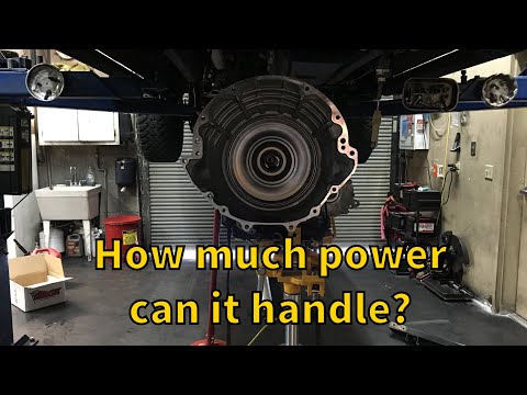 3rd YouTube video about how much power can a 4r70w handle