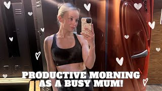 SPEND A PRODUCTIVE MORNING WITH ME | MUM OF TWO UK