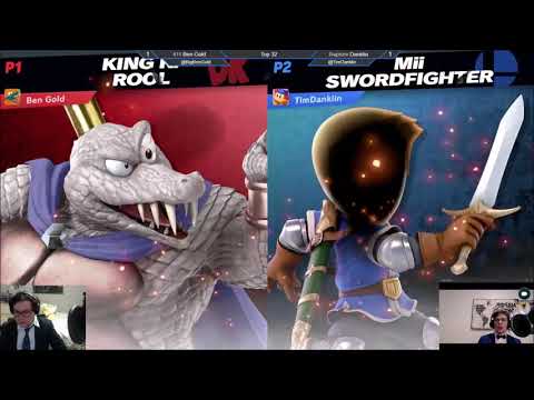 AOTM4 Winners Top 8 Qualifier - Ben Gold(K.  Rool) vs Danklin(Mii Sword)
