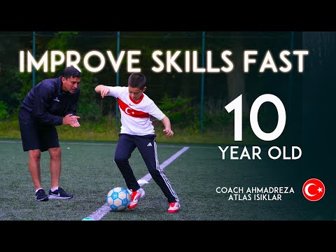 Football Training for 10 Year Old Kids | Improve Skills Fast