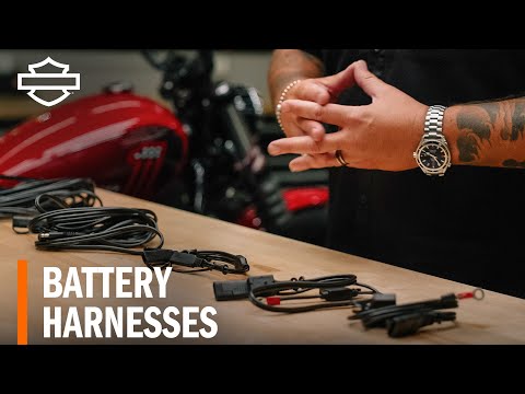 Harley-Davidson Motorcycle Battery Harnesses & Charging Accessories
