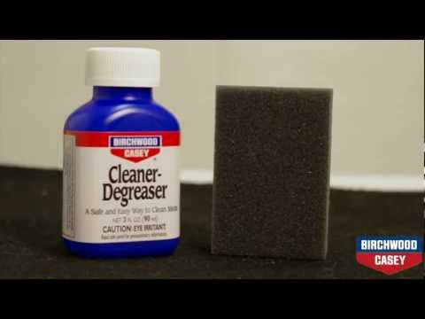 How To Blue a Gun using Birchwood Casey's Perma Blue Liquid Gun Blue Kit