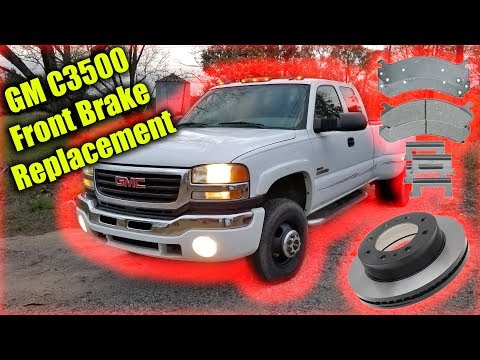 Silverado/Sierra C3500 Front Brake Replacement