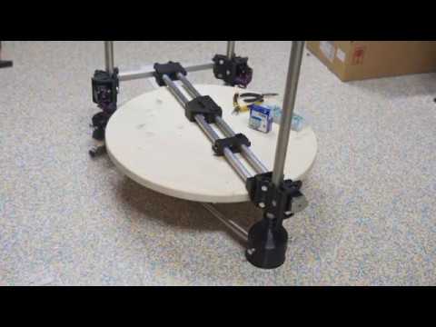 Hullk - Large Format polar 3D-Printer -