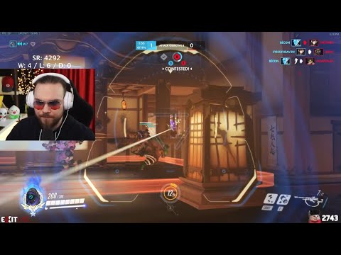 Overwatch Insane Ana Gameplay By Ana God mL7 -Insane Aim-