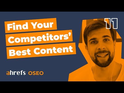 How to find the best content of your competitors OSEO 11