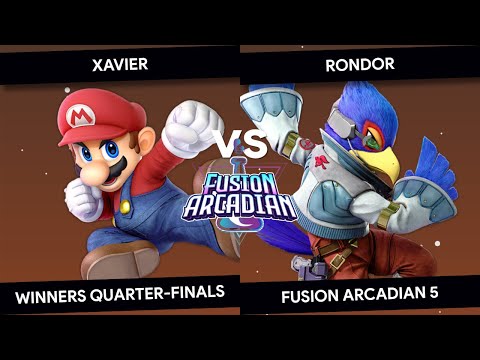 Fusion Arcadian 5 - Xavier (Mario) vs Rondor (Falco, Fox) - Winners Quarter-Finals