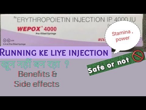 Wepox 5000 erythropoietin injection