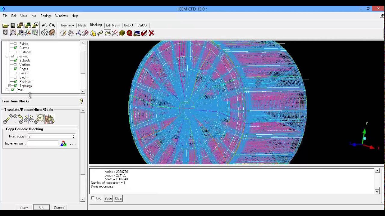 Grid Generation for CFD Analysis of Turbomachinery
