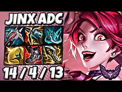 Jinx vs Tristana [ ADC ] Lol Korea Master Patch 25.23 ✅