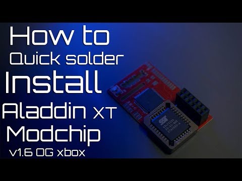 Installing an Aladdin Xt Modchip to the Original Xbox