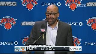 David Fizdale: Mitchell Robinson is Making History Right Now! | New York Knicks Post Game