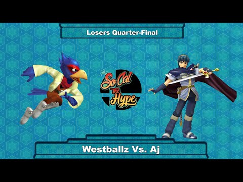 Westballz Vs. Aj - Losers Quarter-Final: Melee Singles - SoCal The Hype