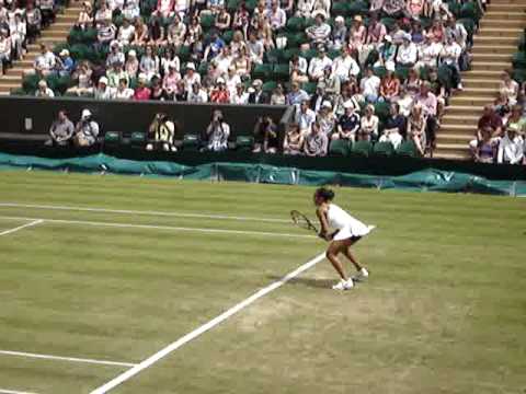 Heather Watson at Court 3_Wimbledon 2012