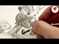 Pen & Ink Wash Illustration: Rapidograph Pen & India Ink for Beginners