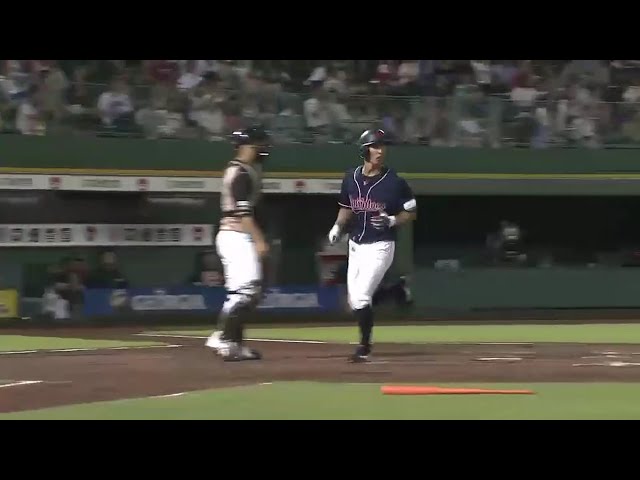 【7回裏】終盤の7回にバファローズ・安達のタイムリーで1点を返す!! 2016/9/2 Bs-F