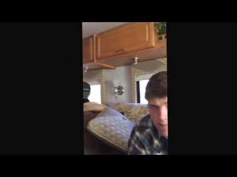 Inside our motorhome