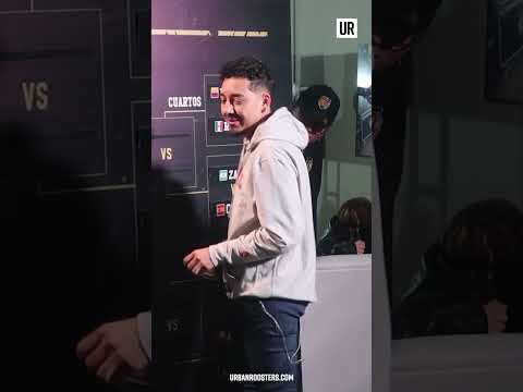 LOKILLO EVITÓ ELEGIR A GAZIR 😂 *SU REACCIÓN* #fmsinternacional #shorts #freestyle #urbanroosters