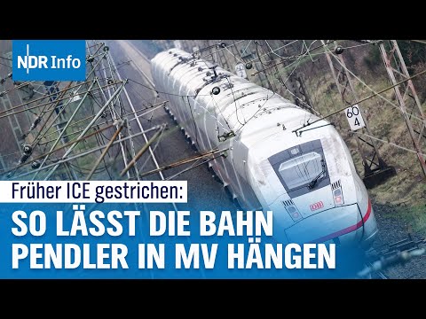 Schock für Pendler: Bahn streicht wichtige ICE-Verbindung nach Hamburg | NDR Info