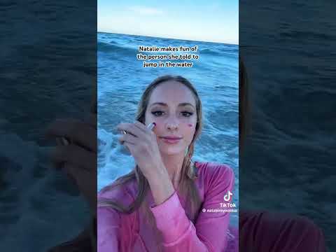 Natalie Reynolds’s makes fun of lady she told to jump in the lake #nataliereynolds