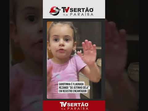 Fé e inocência: menina de 3 anos emociona a web ao rezar o Pai Nosso para Nossa Senhora