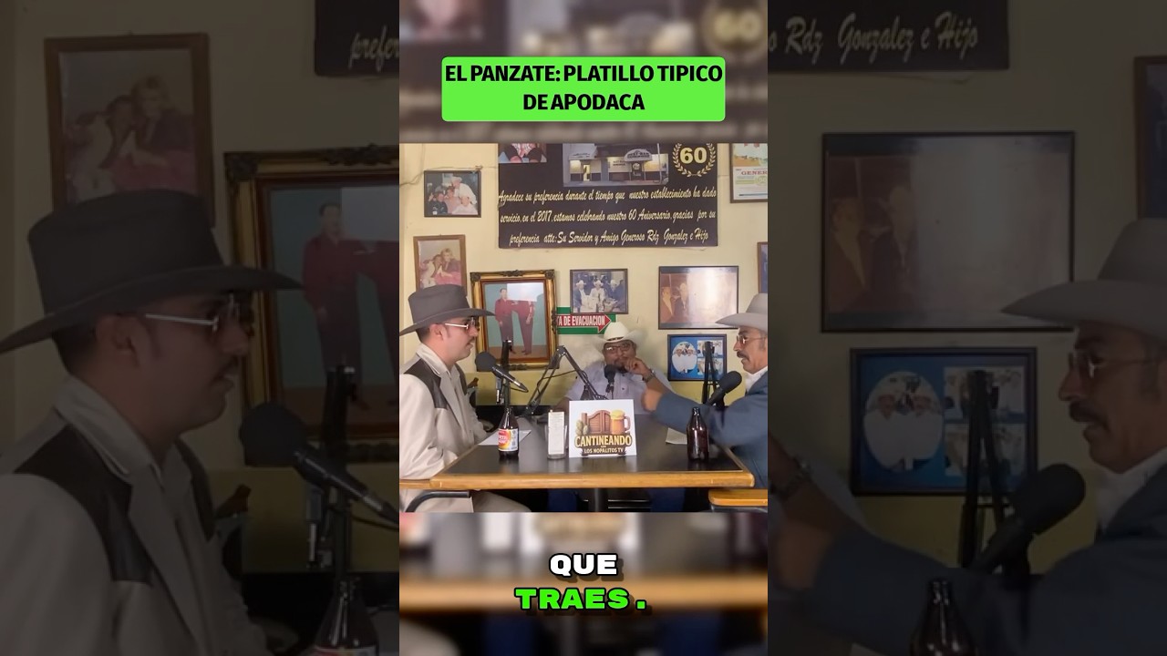 EL PANZATE: PLATILLO TÍPICO DE APODACA | Cap con Enrique Garza, Cronista de HUINALA en el canal!