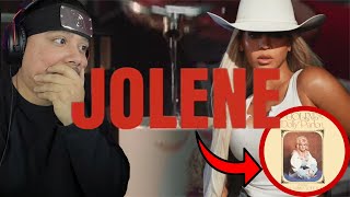 A Remake of Jolene By Beyonce?! | Beyoncé - JOLENE (Official Lyric Video) *REACTION*