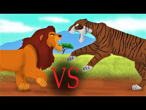 Mufasa vs Shere Khan - Pivot Animation Battle