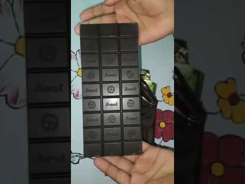 Amul Fruit N nut dark chocolate🍫😋#chocolate #shorts