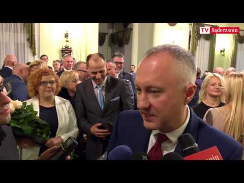 Ludomir Handzel po ślubowaniu