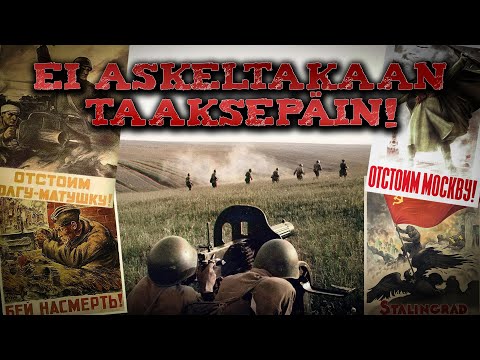 EI ASKELTAKAAN TAAKSEPÄIN!