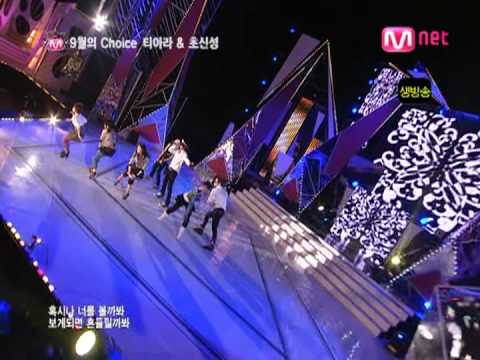 24.09.2009 [MCountdown] Supernova & T-ARA: Time To Love