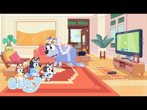 Capa de Os melhores momentos do tio Stripe! | Bluey Português Brasil Canal Oficial