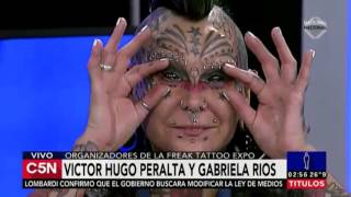 C5N - Noches Mías: Victor Hugo Peralta y Gabriela Ríos