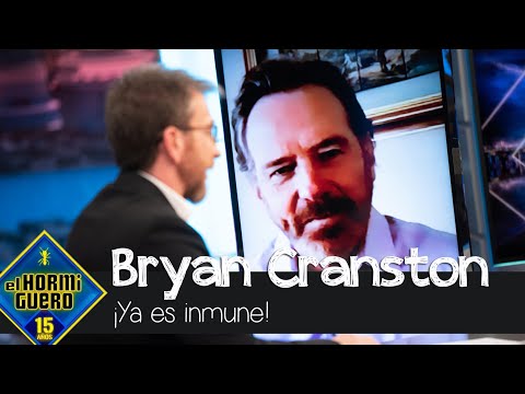 Bryan Cranston comparte su tranquilidad tras la segunda vacuna - El Hormiguero