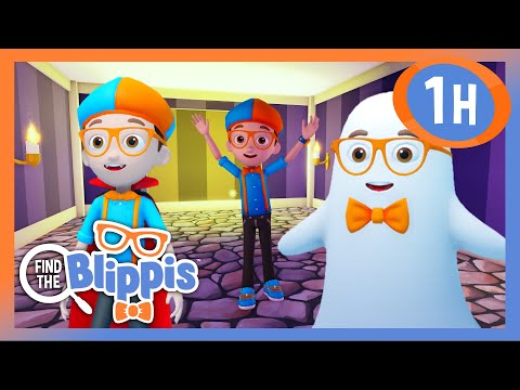 🕵️ Blippi’s Haunted Roblox Mystery! 👻 | Find the Blippi SPECIAL |  Moonbug Kids - Games & Playtime