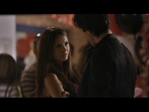 TVD 2x02 - Damon lies to Elena that he knew Jeremy wasn't really die (Deleted scene) | Delena Scenes