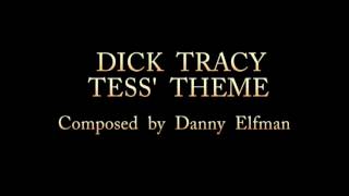 Dick Tracy (1990) Tess' Theme for piano - Composed by Danny Elfman