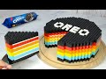 Tasty GIANT Rainbow OREO Cake LEGO Cake Decorating Idea