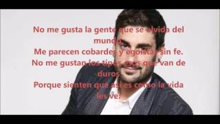 MELENDI-FLORES DE AGUA Y PLOMO (letra)