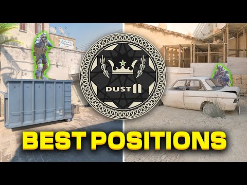 The Best Spots to Play on Dust2