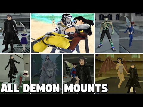 Shin Megami Tensei IMAGINE - All Demon Mounts