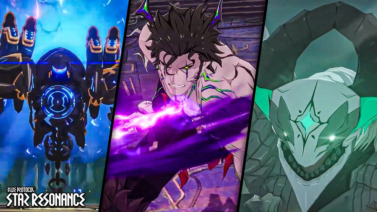 Blue Protocol : Star Resonance All Boss Fight Gameplay