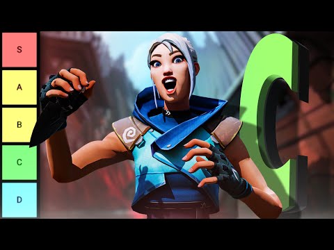 VALORANT TIER LIST FROM AN IMMORTAL! [ WHO IS THE BEST AGENT IN VALORANT? ]