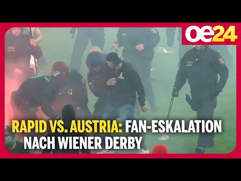 Rapid vs. Austria: Fan-Eskalation nach Wiener Derby