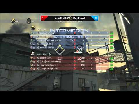 EGL5: Call of Duty: MW3 (Xbox 360) : Apex.NA v Seahawk : Map 2- WBR2